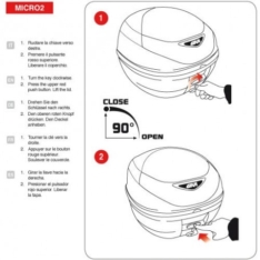GIVI top box E300NT2B