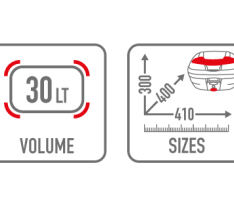 GIVI top box E3002B