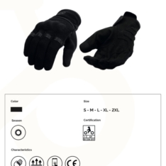 Speed protective gloves